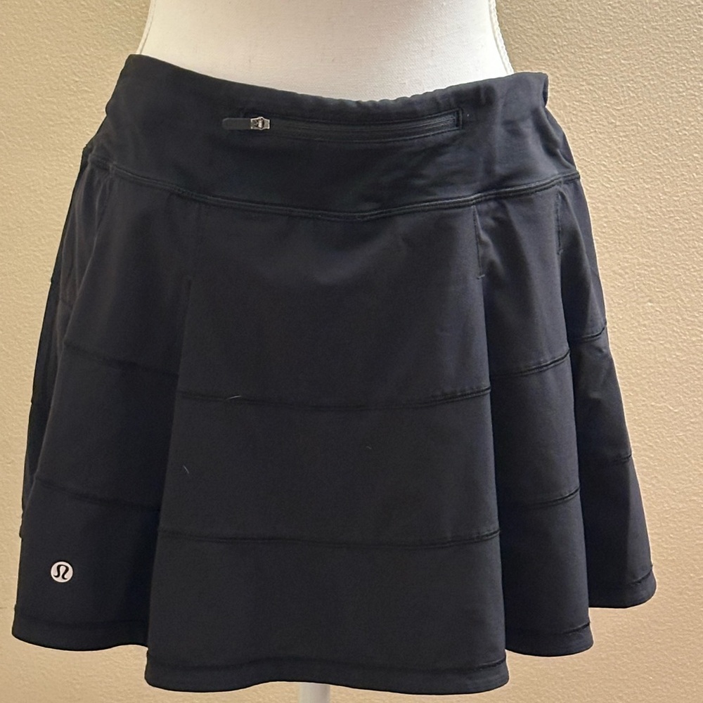 lululemon athletica Classic Black Skater Skirt